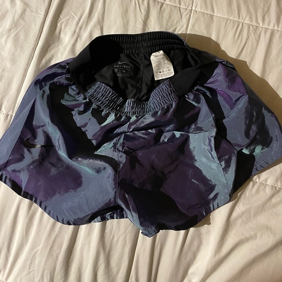 Metallic Nike Track Shorts - Picture 3 of 3